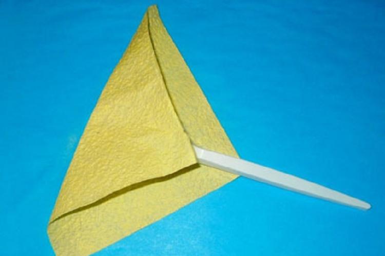 Tulipe - Fleurs de serviette DIY