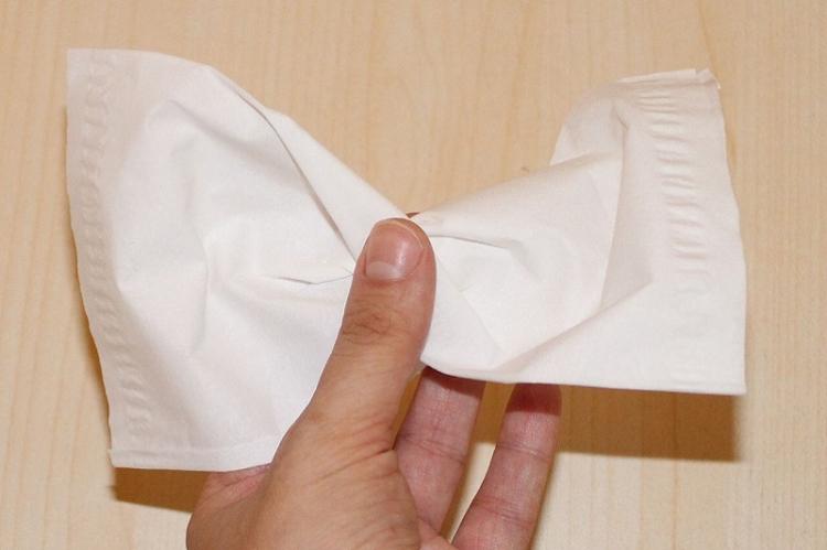 Camomille - Fleurs de bricolage à partir de serviettes