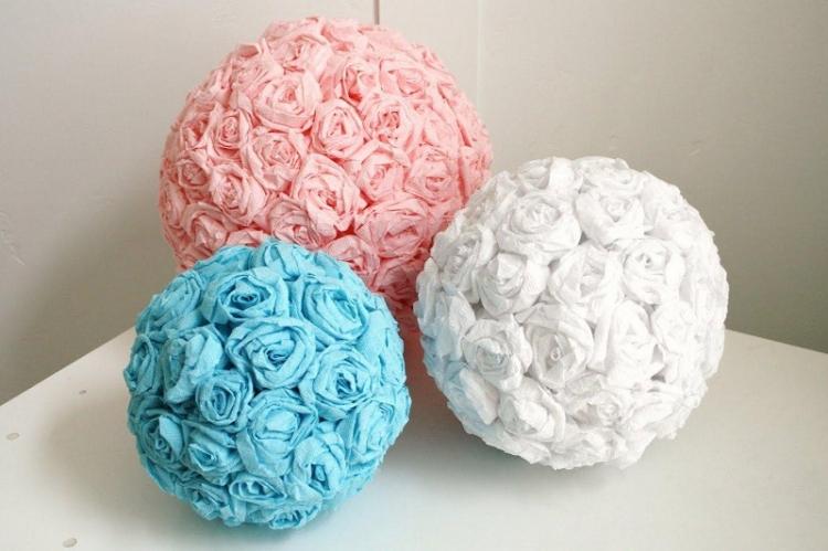 Fleurs de serviettes avec vos propres mains - photo