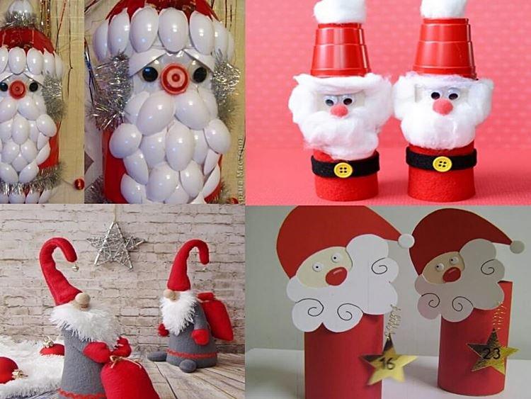 Père Noël de ses propres mains à la maternelle et à l'école - photos et idées