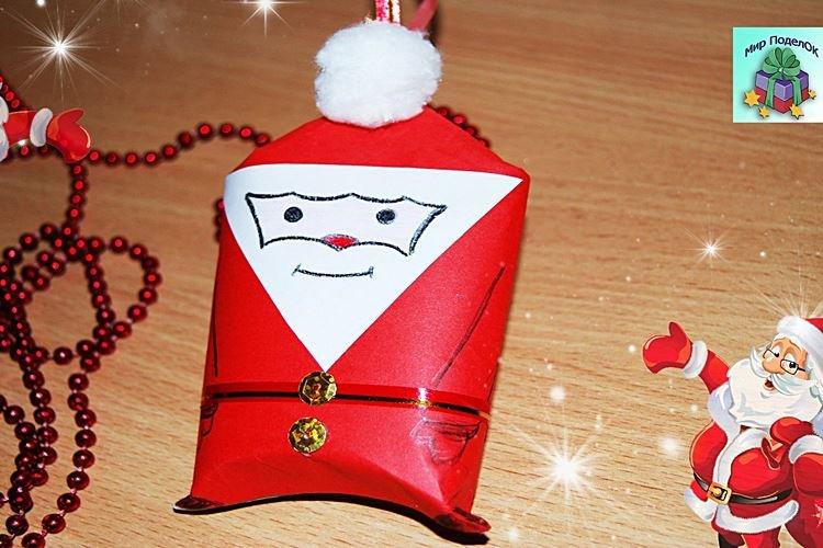 Père Noël de ses propres mains à la maternelle et à l'école - photos et idées