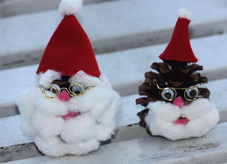 Père Noël de ses propres mains à la maternelle et à l'école - photos et idées