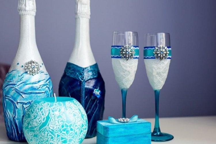 Décoration de bouteille DIY - photos et idées