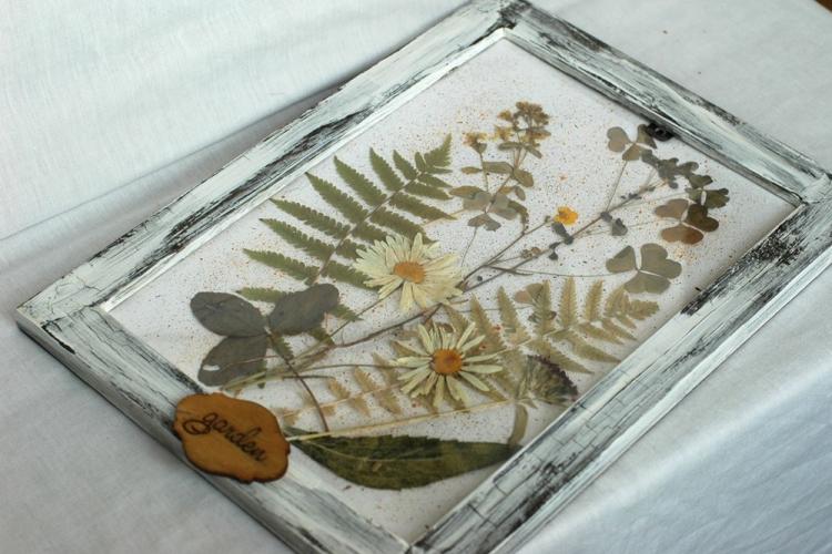 Herbier à l'intérieur - Décoration de chambre DIY