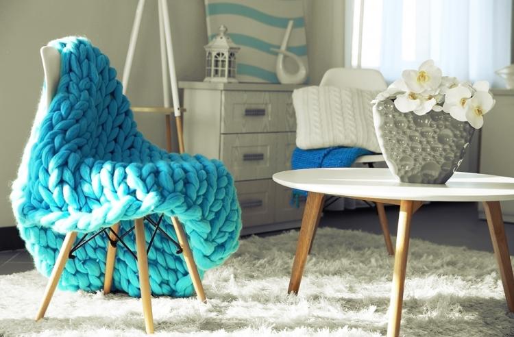 Déco tricot DIY - Déco chambre DIY