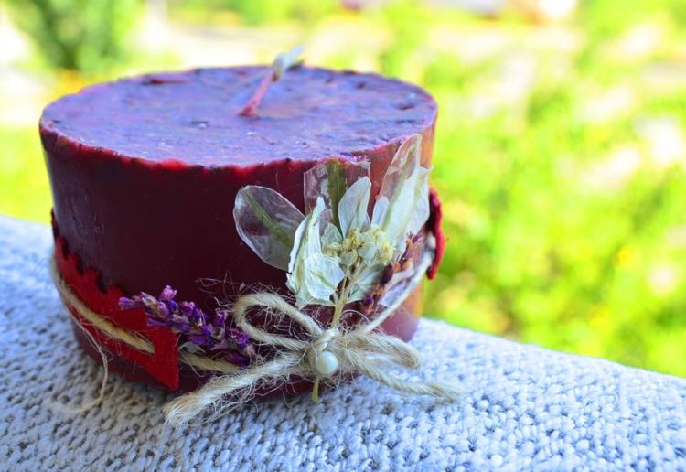 Bougies DIY - Décoration de chambre DIY