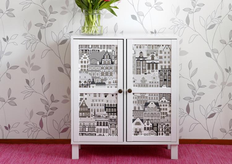 DIY déco d'armoire ancienne - idées photo