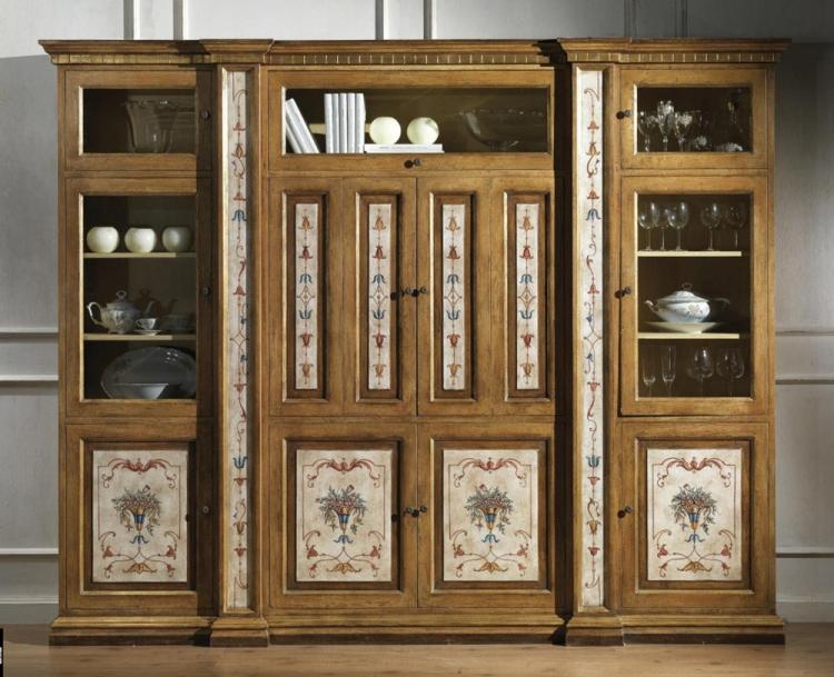 DIY déco d'armoire ancienne - idées photo