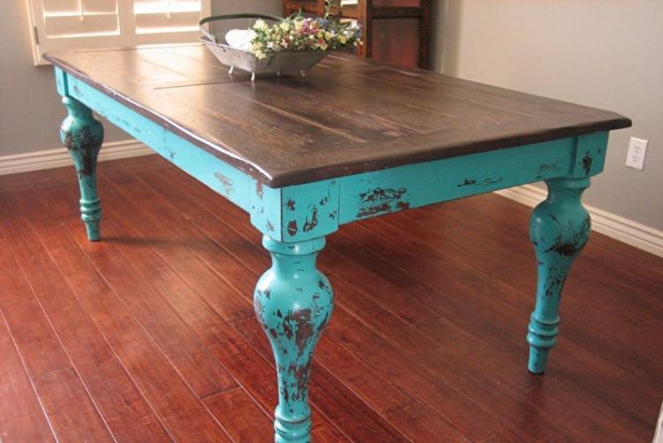 Craquelure - DIY déco de table ancienne