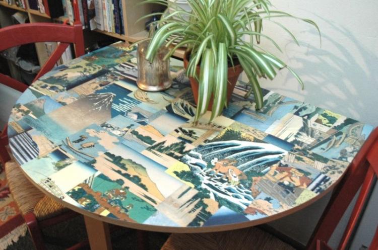 DIY déco de table ancienne - photos et idées