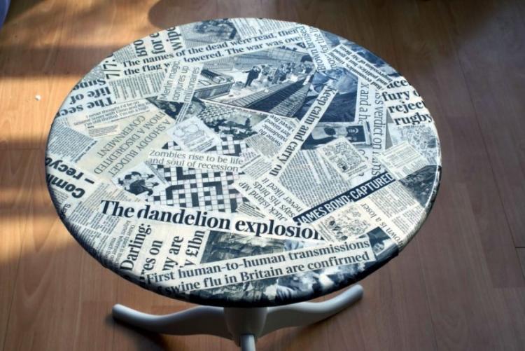 DIY déco de table ancienne - photos et idées