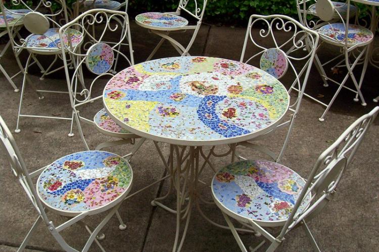 DIY déco de table ancienne - photos et idées