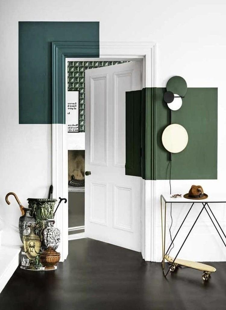 DIY déco de porte ancienne - photo