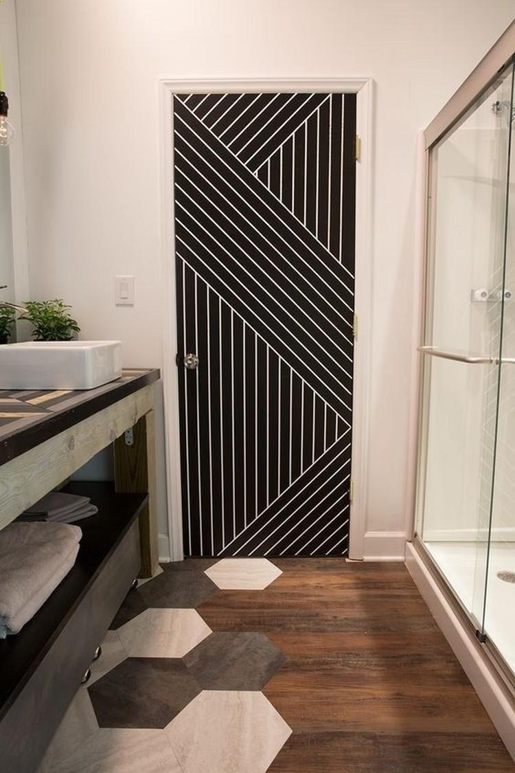 DIY déco de porte ancienne - photo