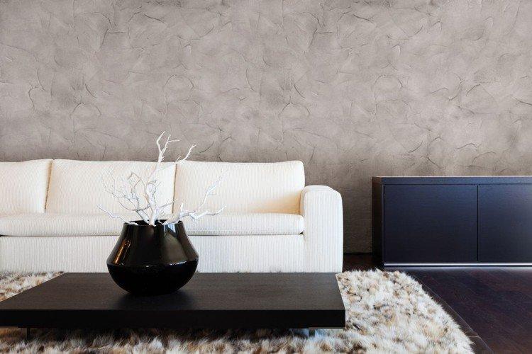 Plâtre décoratif à l'intérieur - photo