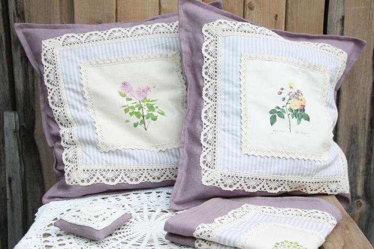 Graceful Provence - Coussins décoratifs DIY