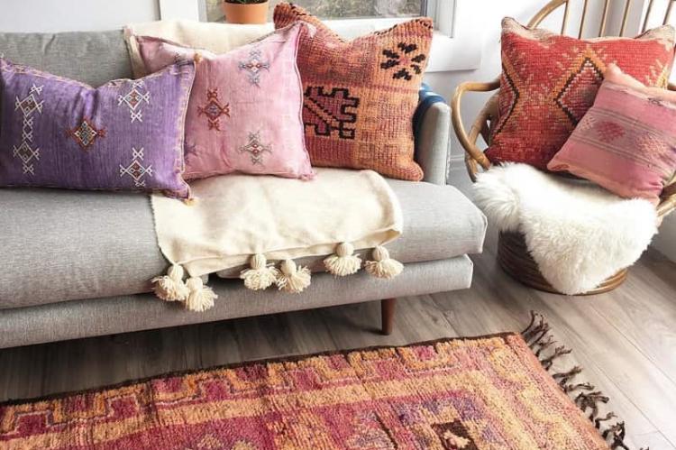 Bohème fantaisie - Coussins décoratifs DIY