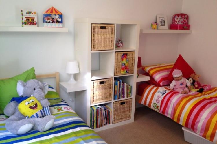 Armoires et étagères - Zone de chambre d'enfants pour enfants de sexes différents