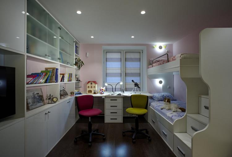 Eclairage artificiel - Conception d'une crèche pour enfants de sexes différents