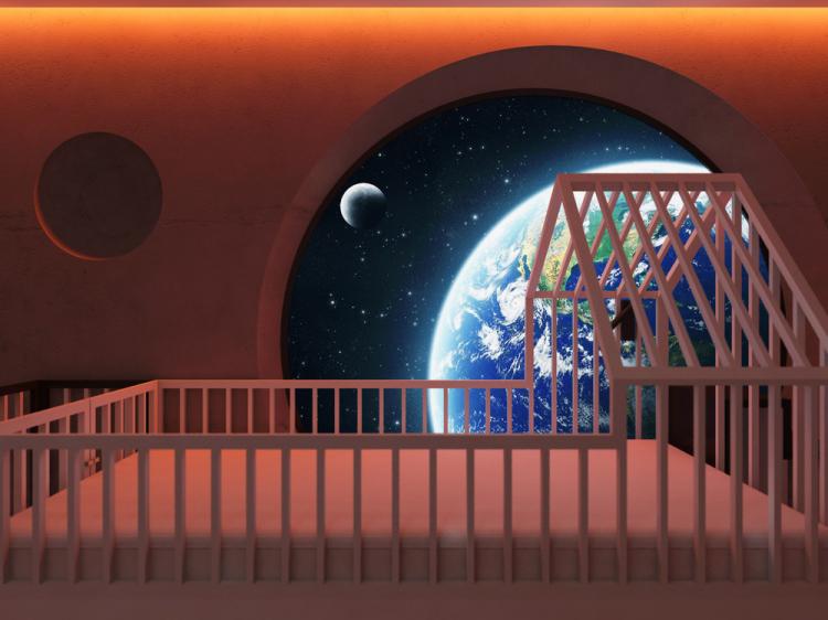 Chambre d'enfant Gravity - design d'intérieur