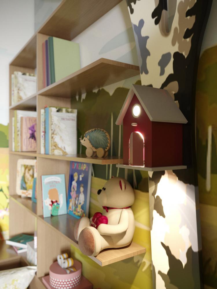 Chambre d'enfant Sweet village - décoration d'intérieur