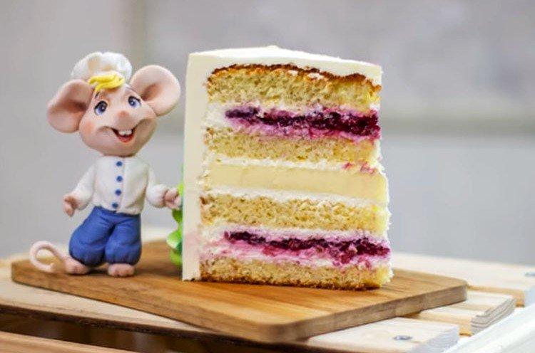 Gâteau pour enfants Glace à la framboise avec leurs propres mains - une recette étape par étape avec une photo