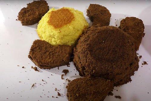 Gâteau pour enfants DIY Teddy Bear - une recette étape par étape