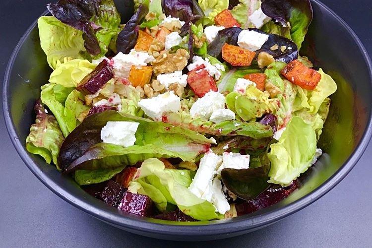 Salade de légumes au four diététique - recettes