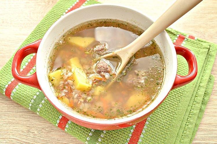 Soupe diététique au sarrasin - recettes