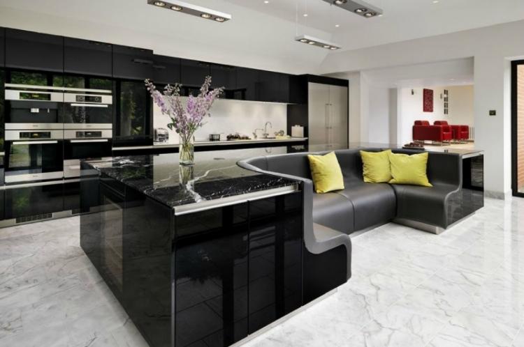 Canapé de cuisine high-tech