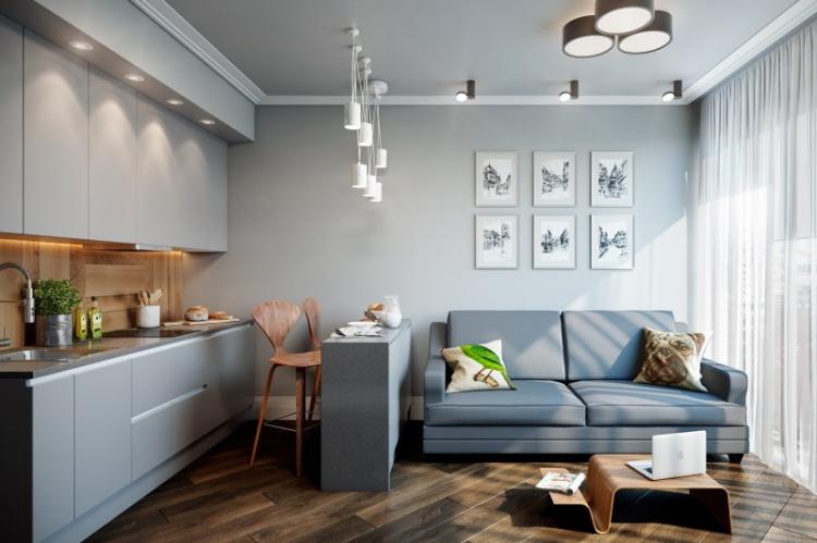 Canapé pour la cuisine - photo