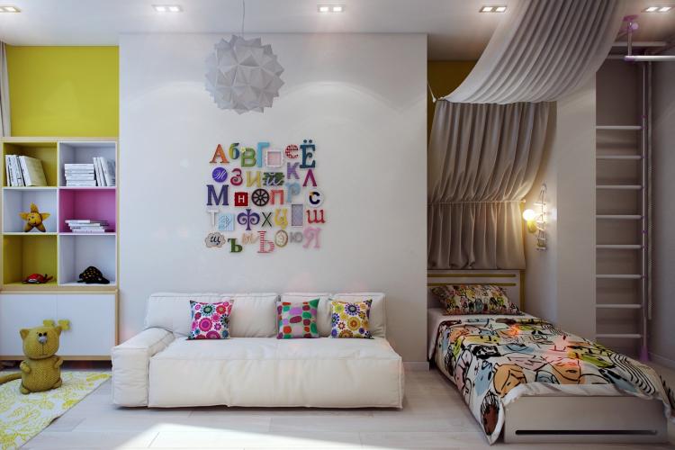 Zonage - Conception d'une chambre d'enfant pour une fille