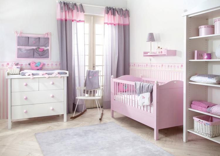 Chambre d'enfant rose pour fille - Décoration d'intérieur