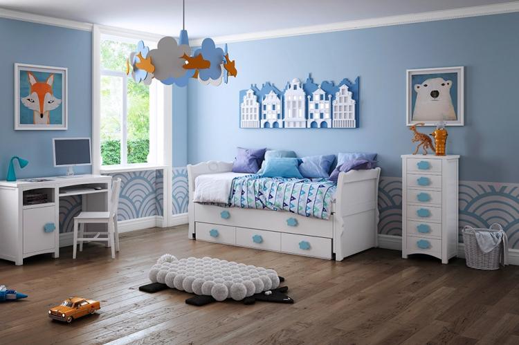 Conception d'une chambre d'enfant pour une fille - photos d'intérieurs réels