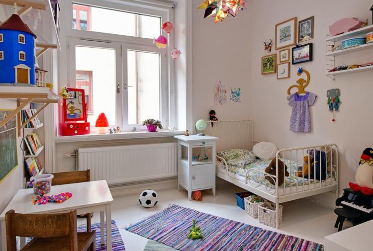 Conception d'une chambre d'enfant pour une fille - photos d'intérieurs réels