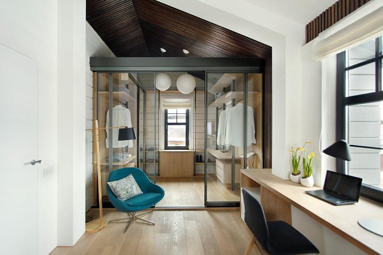 Conception de dressing - photos d'intérieurs réels