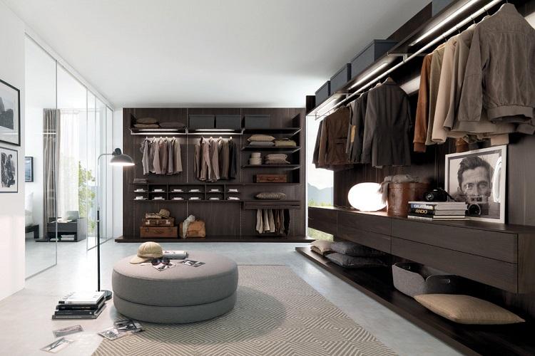 Conception de dressing - photos d'intérieurs réels