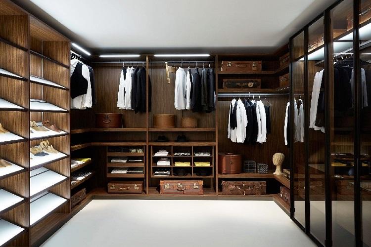 Conception de dressing - photos d'intérieurs réels