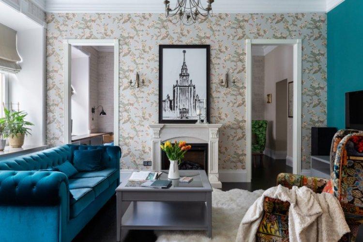 Séjour 15 m² - photo de décoration d'intérieur