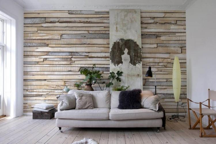 Décoration murale - Salon design 16 m²