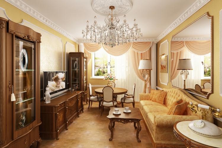 Conception de salon 17 m². - des photos de vrais intérieurs