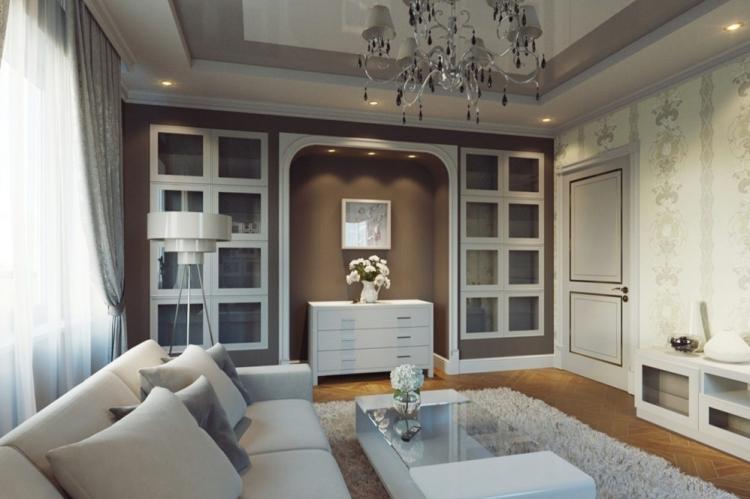 Salon design 18 m² - des photos de vrais intérieurs