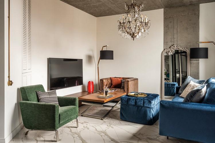 Design de salon 2019 - photos de vrais intérieurs