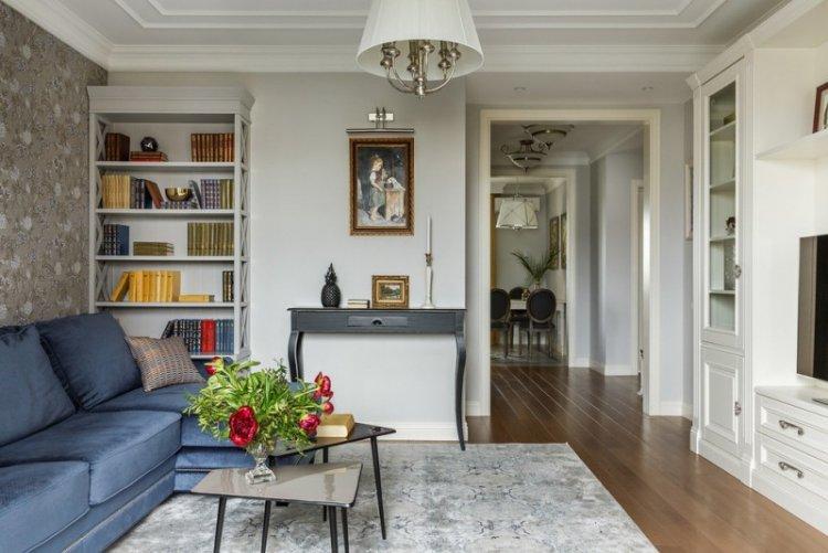 Eclairage et éclairage - Design de salon classique