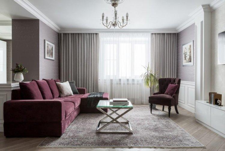 Salon de style classique - photo de design d'intérieur