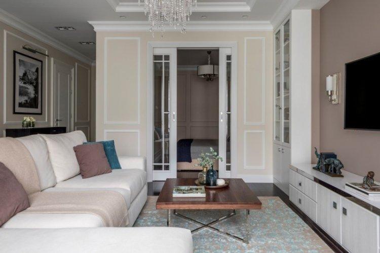 Salon de style classique - photo de design d'intérieur