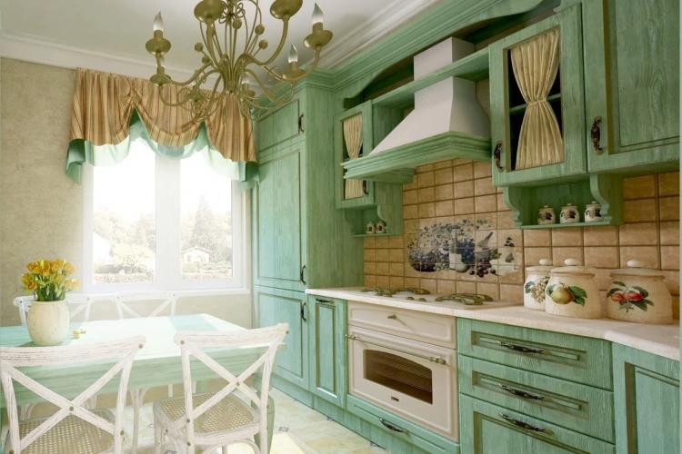 Cuisine de style provençal - Design d'intérieur