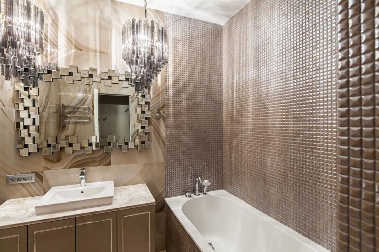 Aménagement intérieur d'un appartement dans le style art déco