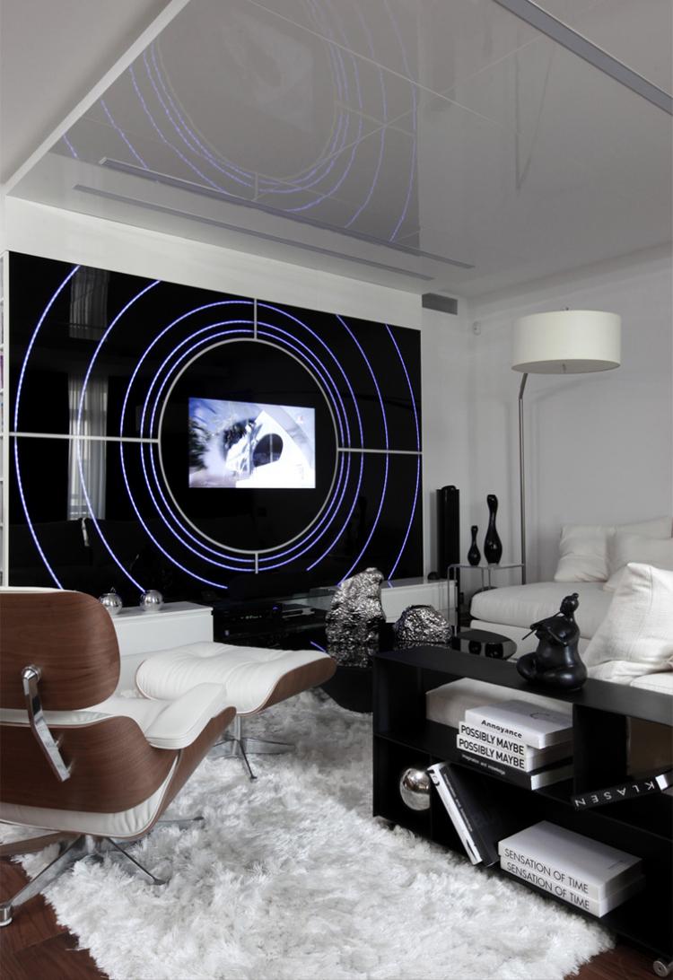 Design d'intérieur d'un appartement dans le complexe résidentiel Ostrov Fantaziy