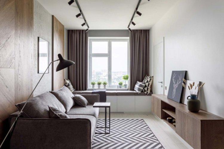 Tons beige et marron - Style scandinave à l'intérieur